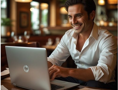 Come migliorare la gestione del ristorante in 4 passi. 1 bearded restaurateur in formal suit 2025 03 05 20 13 03 utc tile 007